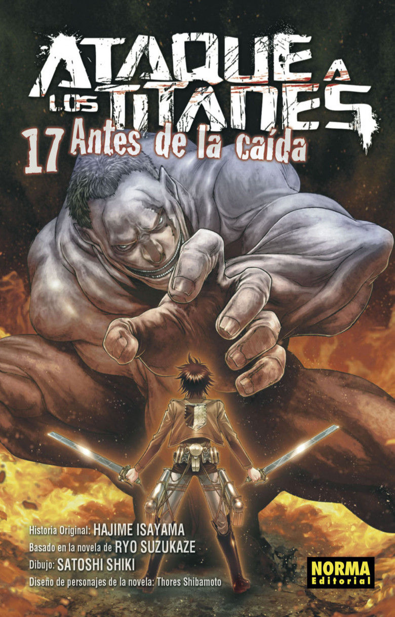 Ataque a los Titanes Antes de la caida Tomo 17