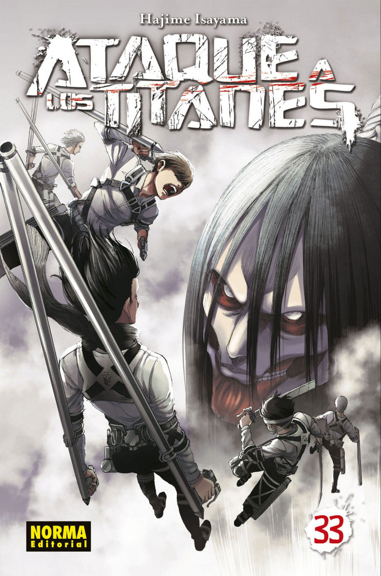 Ataque a los Titanes Tomo 33