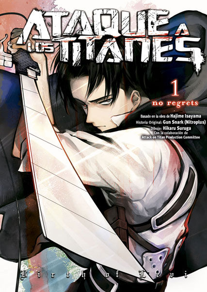 Ataque a los Titanes No Regrets Tomo 01