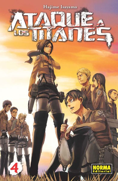 Ataque a los Titanes Tomo 04