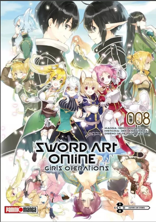 Sword Art Online Girls Operations Tomo 08