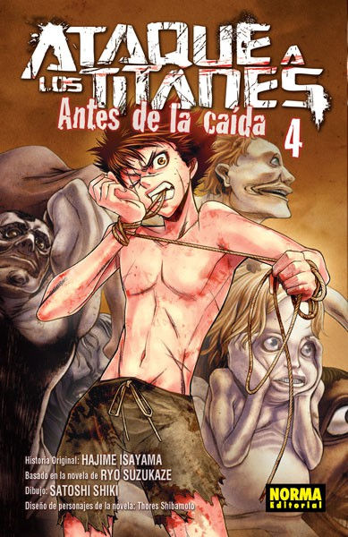 Ataque a los Titanes Antes de la caida Tomo 04