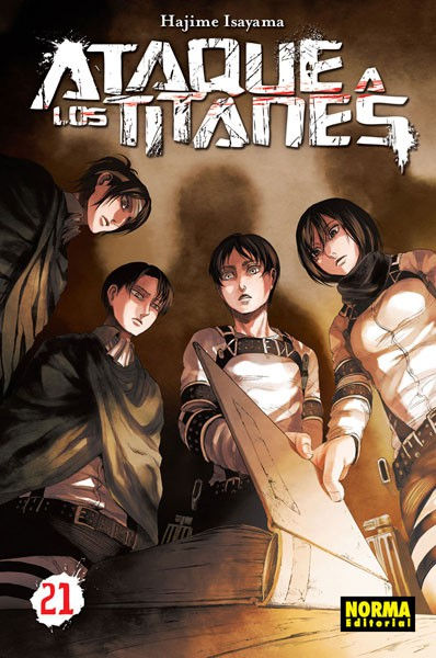 Ataque a los Titanes Tomo 21
