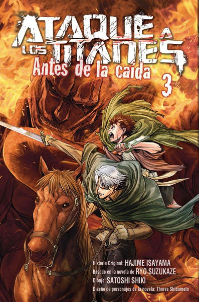 Ataque a los Titanes Antes de la caida Tomo 03