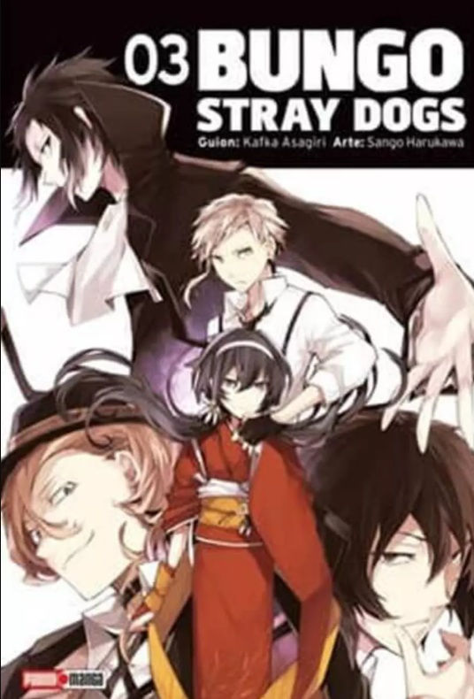 Bungo Stray Dogs Tomo 03