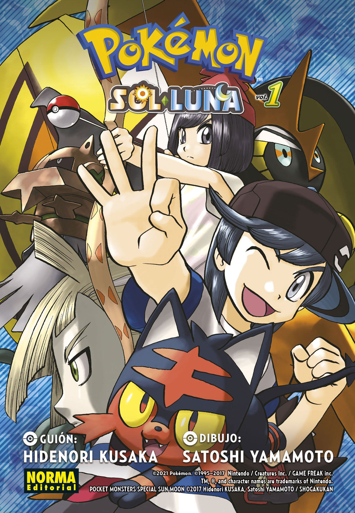 Pokemon Sol y Luna Tomo 01