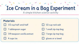 This week's Free Resource - Ice Cream in a Bag