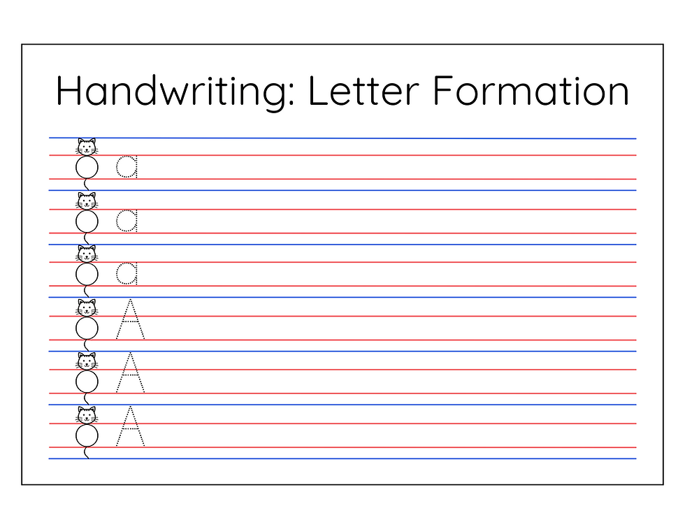 Letter Formation