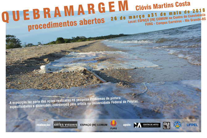 Exposição Quebramargem: procedimentos abertos no Espaço [IN] COMUM