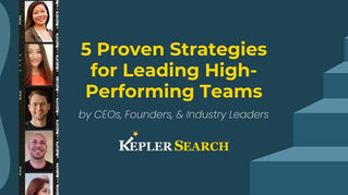 5 Proven Strategies for Leading High-Performing Teams to Exceptional Results