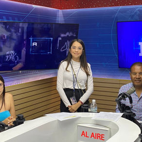 Interview at Honduras' largest radio "HRN" in Tegucigalpa