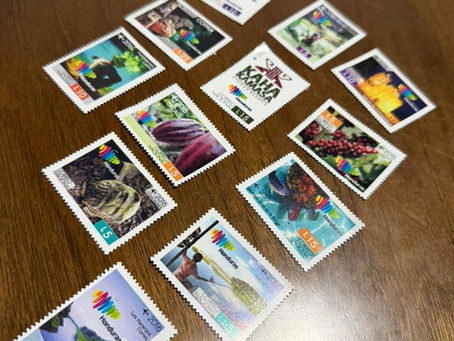 Tiny Time Capsules: The Kaha Kamasa Stamp Collection