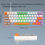 Thumbnail: 63 Keys Portable 60% Mechanical Gaming Keyboard, RGB Backlit Compact Mini Wired 