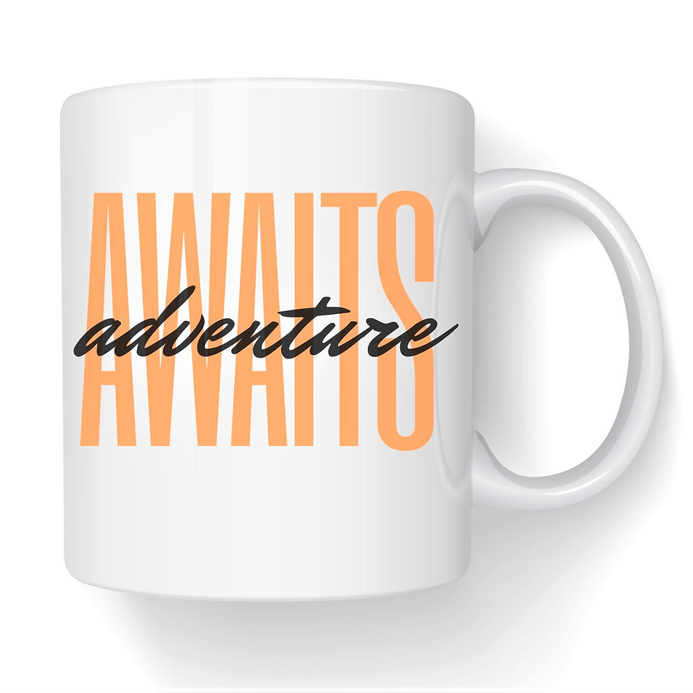 Thumbnail: Adventure Awaits Ceramic Mug 15 oz