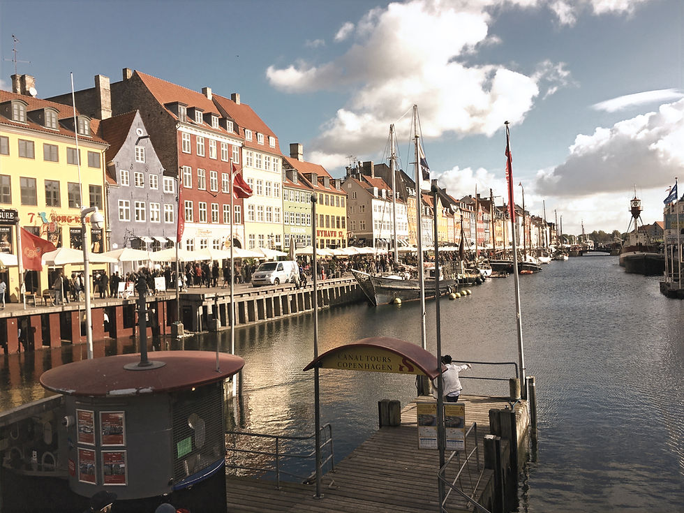 Nyhavn canal in Copenhagen, Denmark