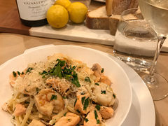 Seafood Linguine with Lemon & Garlic