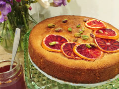 Blood Orange and Almond Cake