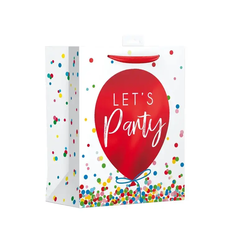 Let's Party Balloon Gift Bag Medium