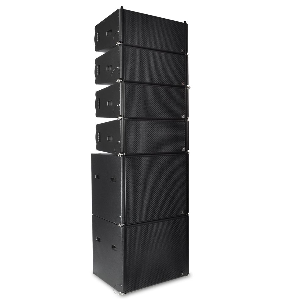 Thumbnail: 4-acoustic Germany PCS-215LB Double 15“ line array subwoofer