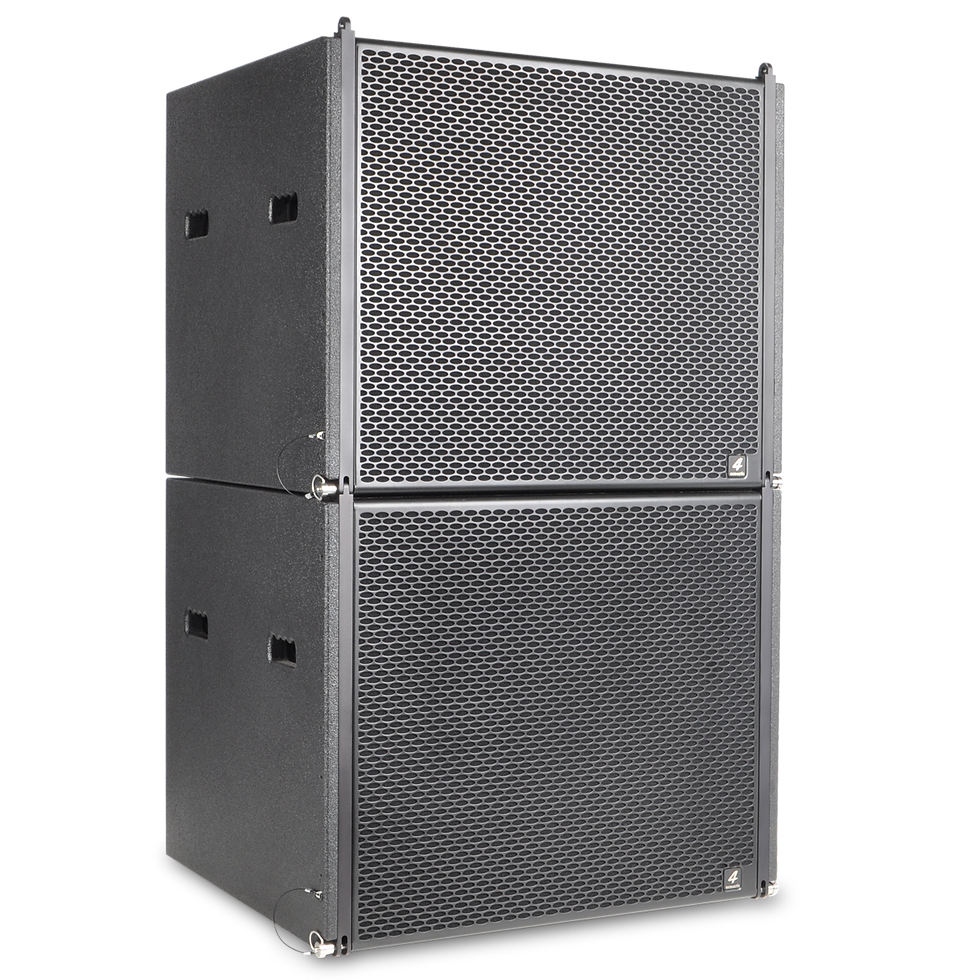 Thumbnail: 4-acoustic Germany PCS-215LB Double 15“ line array subwoofer