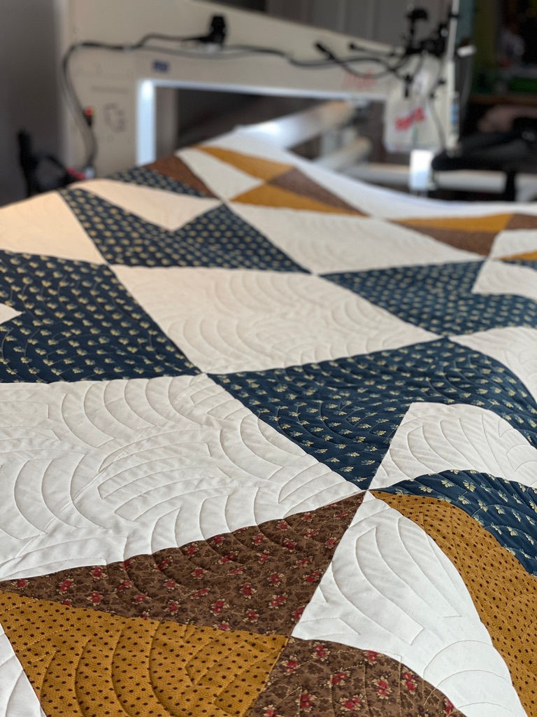 Woven Wind Quilting Pantograph