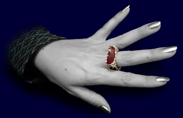 Bague Ziamai émaillée interchangeable