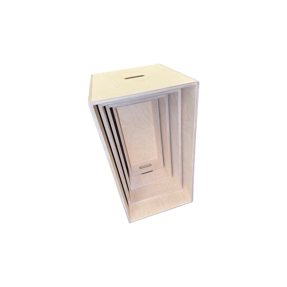 Thumbnail: Nesting Steps - Step Up Boxes - Therapy Steps - Set of 4 - Type 5 - Special