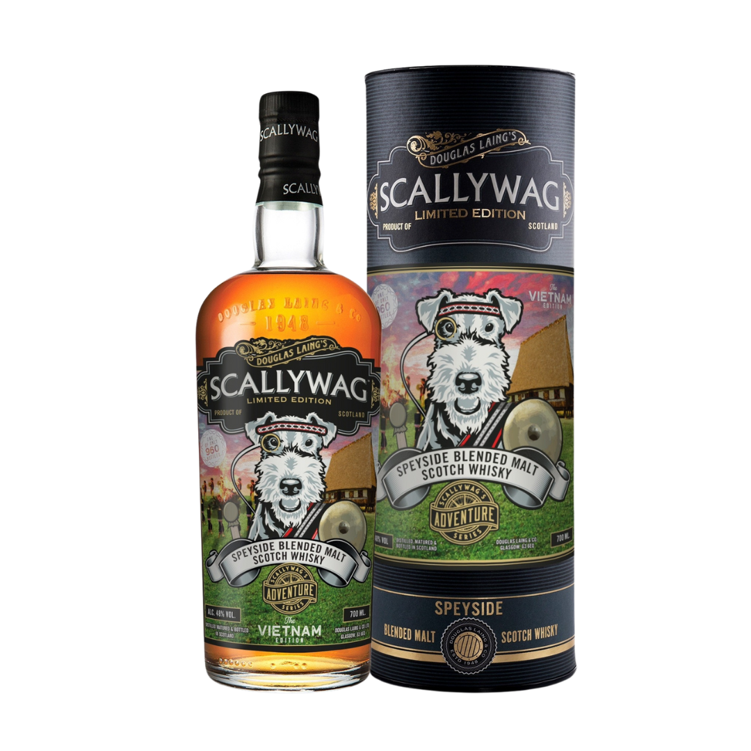 DOUGLAS LAING - SCALLYWAG VIETNAM EDITION SPEYSIDE BLENDED MALT SCOTCH WHISKY