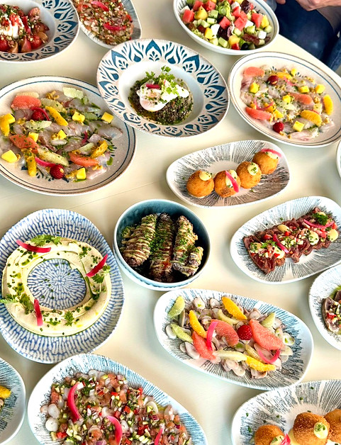 Cuisine méditerranéenne à partager au restaurant Giorgina à Nogent-sur-Marne