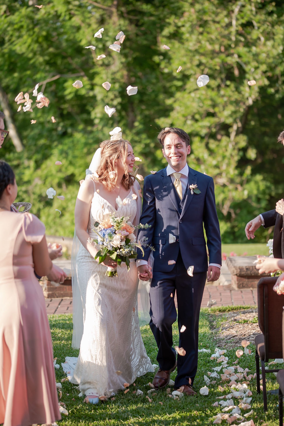Deborah + Dan || Ritter Park Rose Garden Wedding