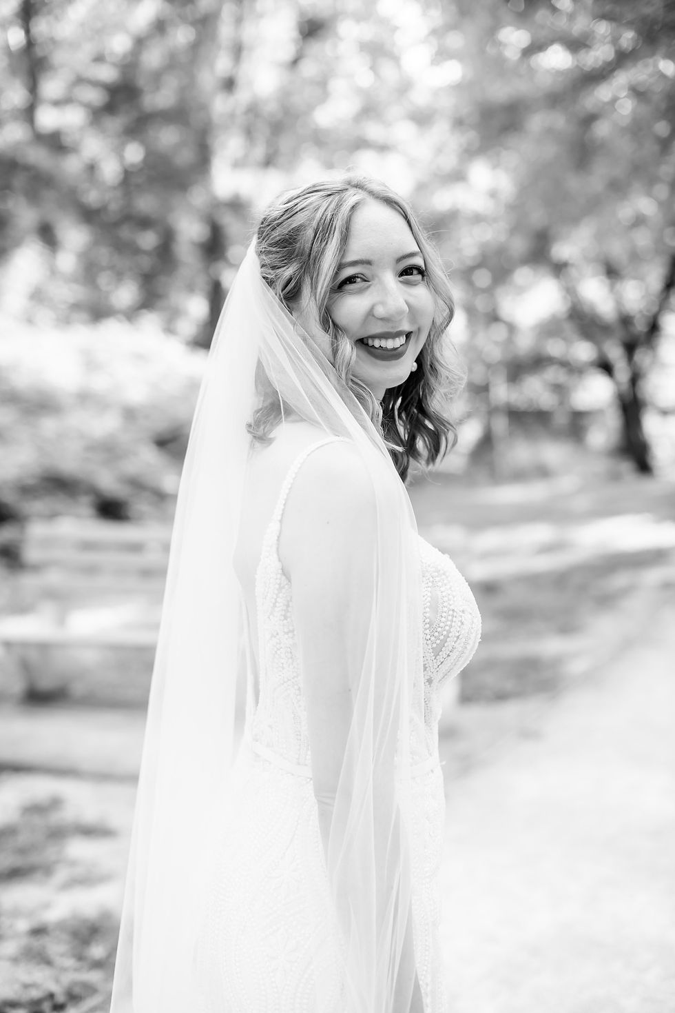 Deborah + Dan || Ritter Park Rose Garden Wedding