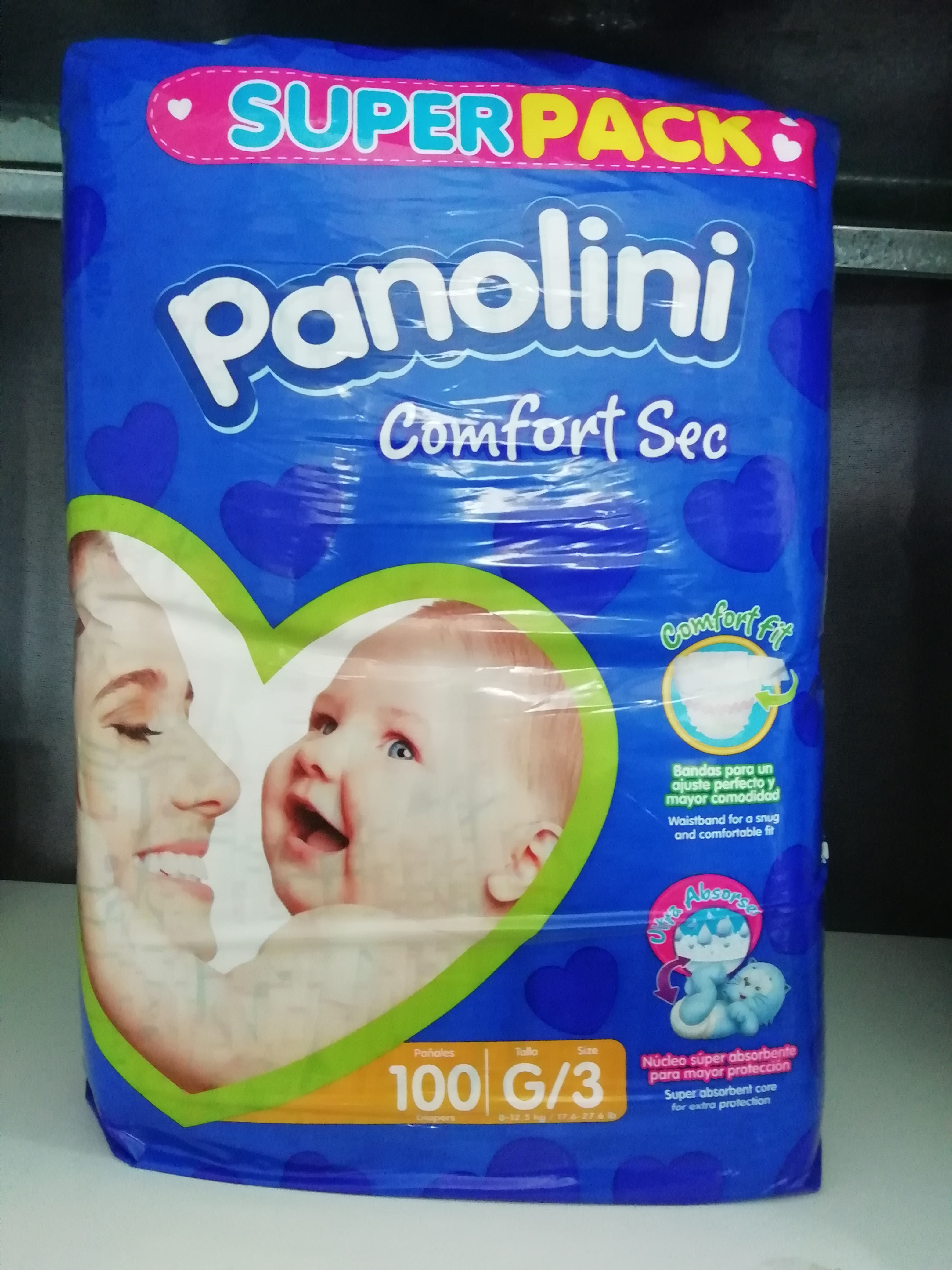 Pañales Panolini Confort Sec