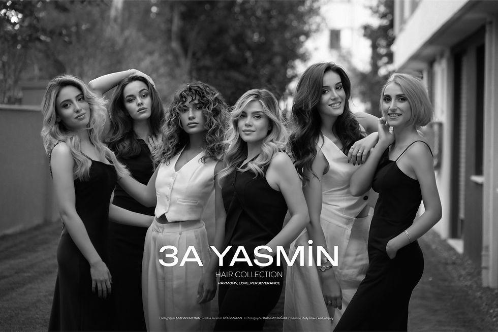 Bu proje, 3A Yasmin Salon’un marka kalitesini bir üst seviyeye taşıma vizyonunun bir yansımasıdır. Hush Professional ekibinin stratejik katkılarıyla kurgulanan bu kampanyada, yönetmen koltuğunda Kayhan Kayhan yer aldı.
Çekimlerde, geleneksel salon tanıtımlarının ötesine geçerek Kayhan Kayhan’ın kozmetik dünyasında yarattığı o ikonik moda filmi atmosferini kullandık. "Uyum, Aşk ve Azim" (Harmony, Love, Perseverance) mottosuyla yola çıkarak; saç sanatını, sinematografik bir dille ve moda dünyasının dinamizmiyle birleştirdik. Sadece bir koleksiyon değil, 3A Yasmin’in sektördeki öncü duruşunu simgeleyen görsel bir imza oluşturduk.