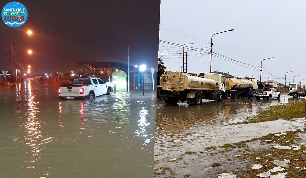Municipio desplegó operativo ante anegamiento por falla en el sistema eléctrico a cargo de SPSE