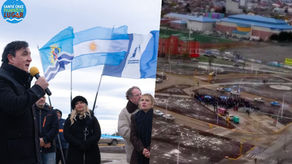 1ra etapa de la reconversión de la autovía inaugurada: Grasso destacó el trabajo municipal que "todos los días ponen el cuerpo para transformar la ciudad"