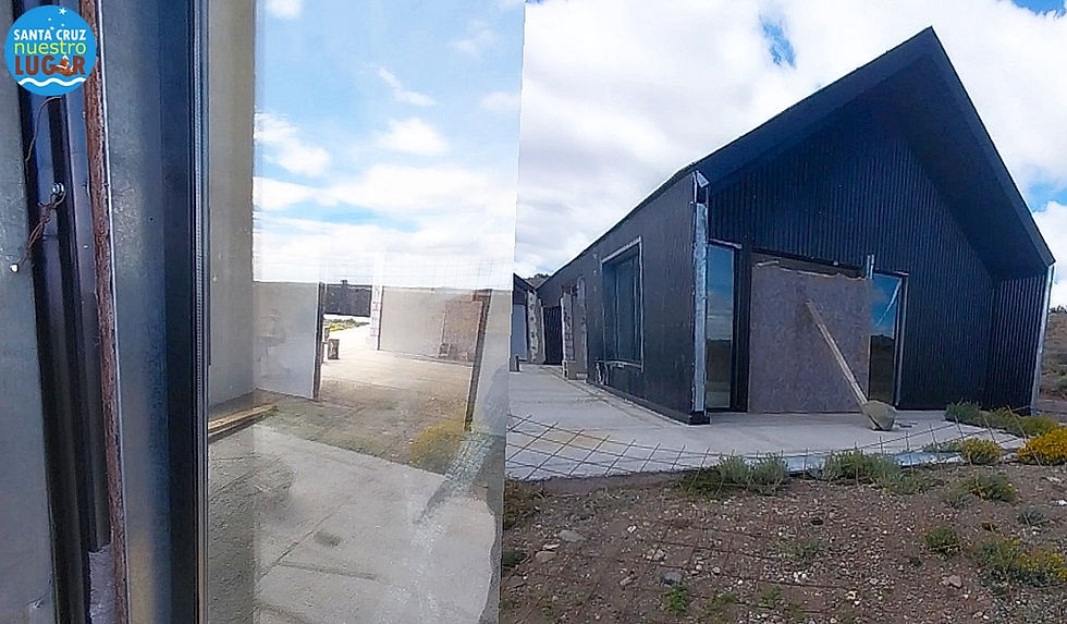 Continúa abandonada la obra del Centro de Interpretación en la Laguna Azul: Turismo municipal reitera pedido de explicaciones al Consejo Agrario Provincial