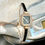 Thumbnail: Crystal Square Strap Ball Lock Analog Watch 🐈‍⬛