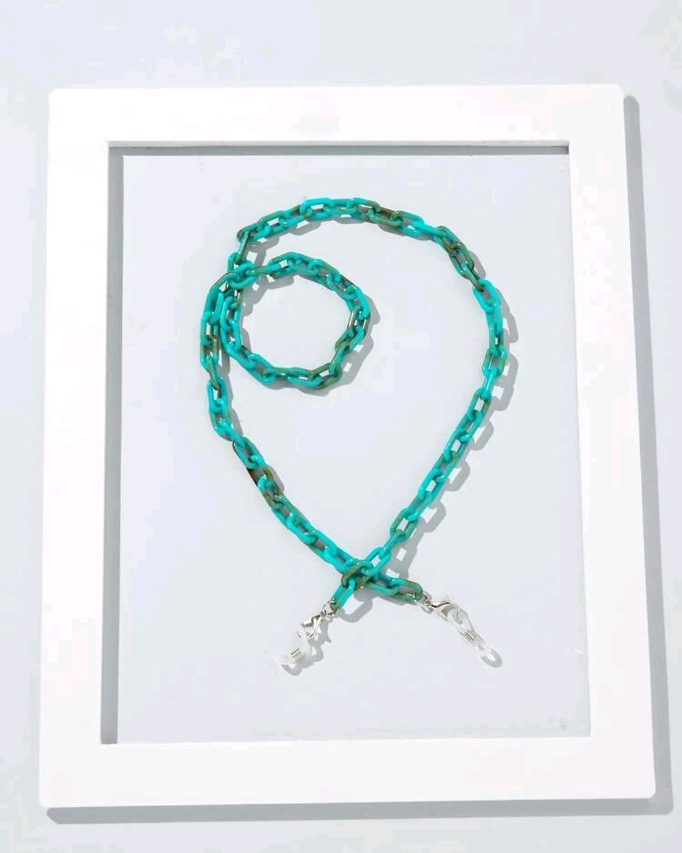 Thumbnail: Acrylic Face Mask + Sunglasses Chain 