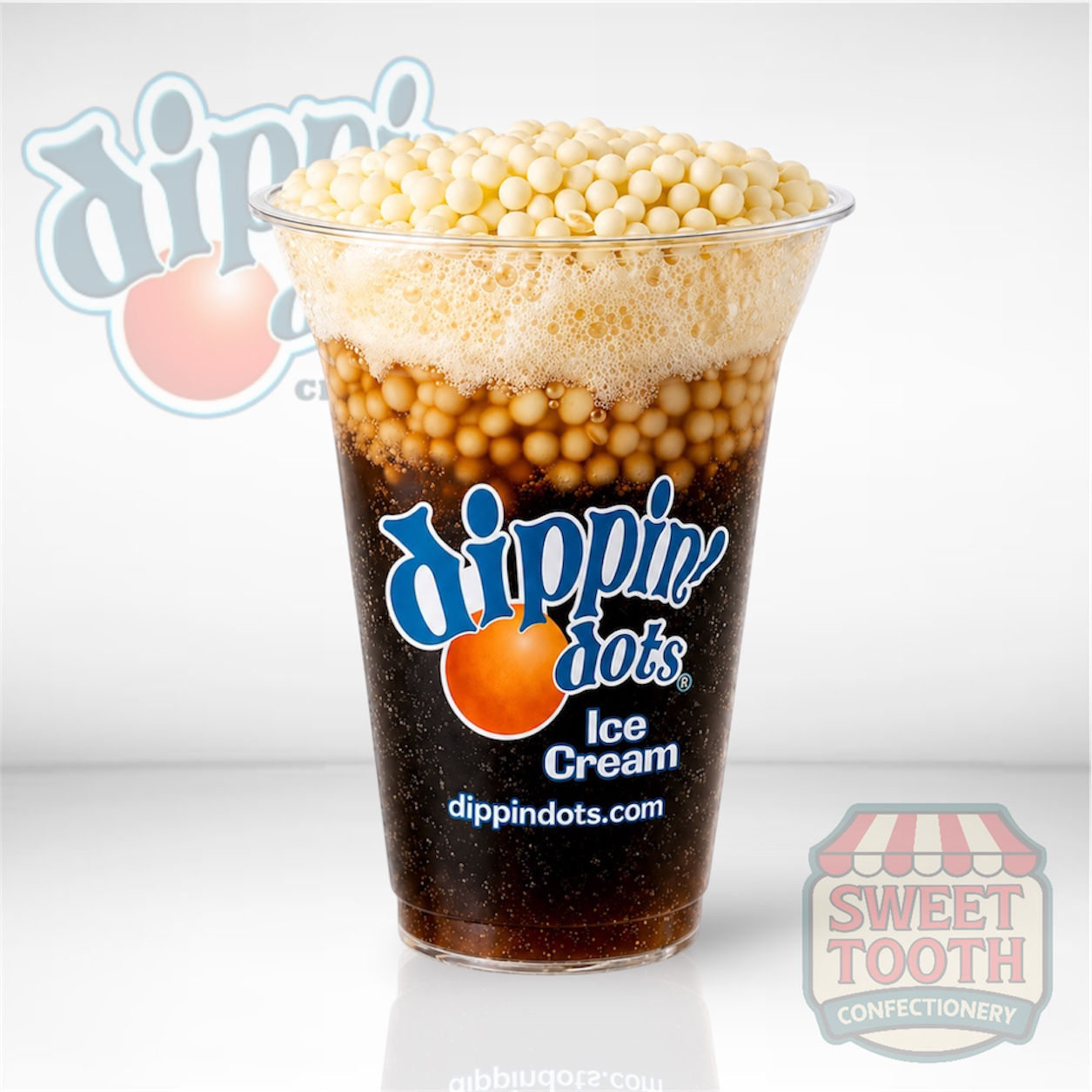 Dippin’ Dots Ice Cream Float