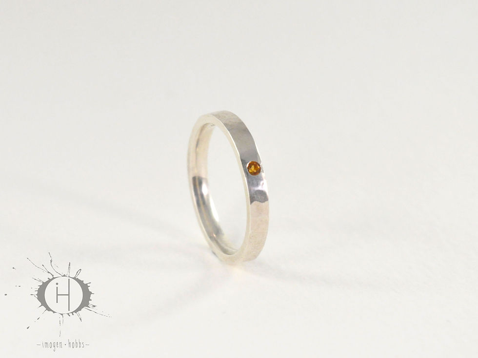 Thumbnail: Pebbles Rings - Single Stone