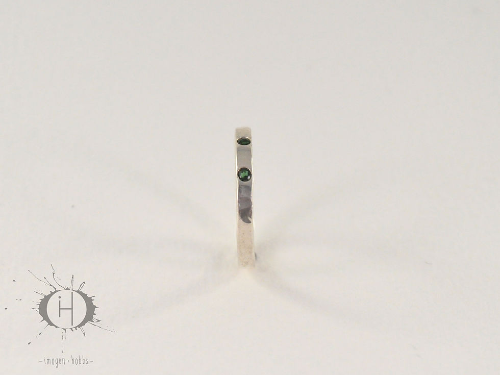 Thumbnail: Pebbles Rings - Double Stone