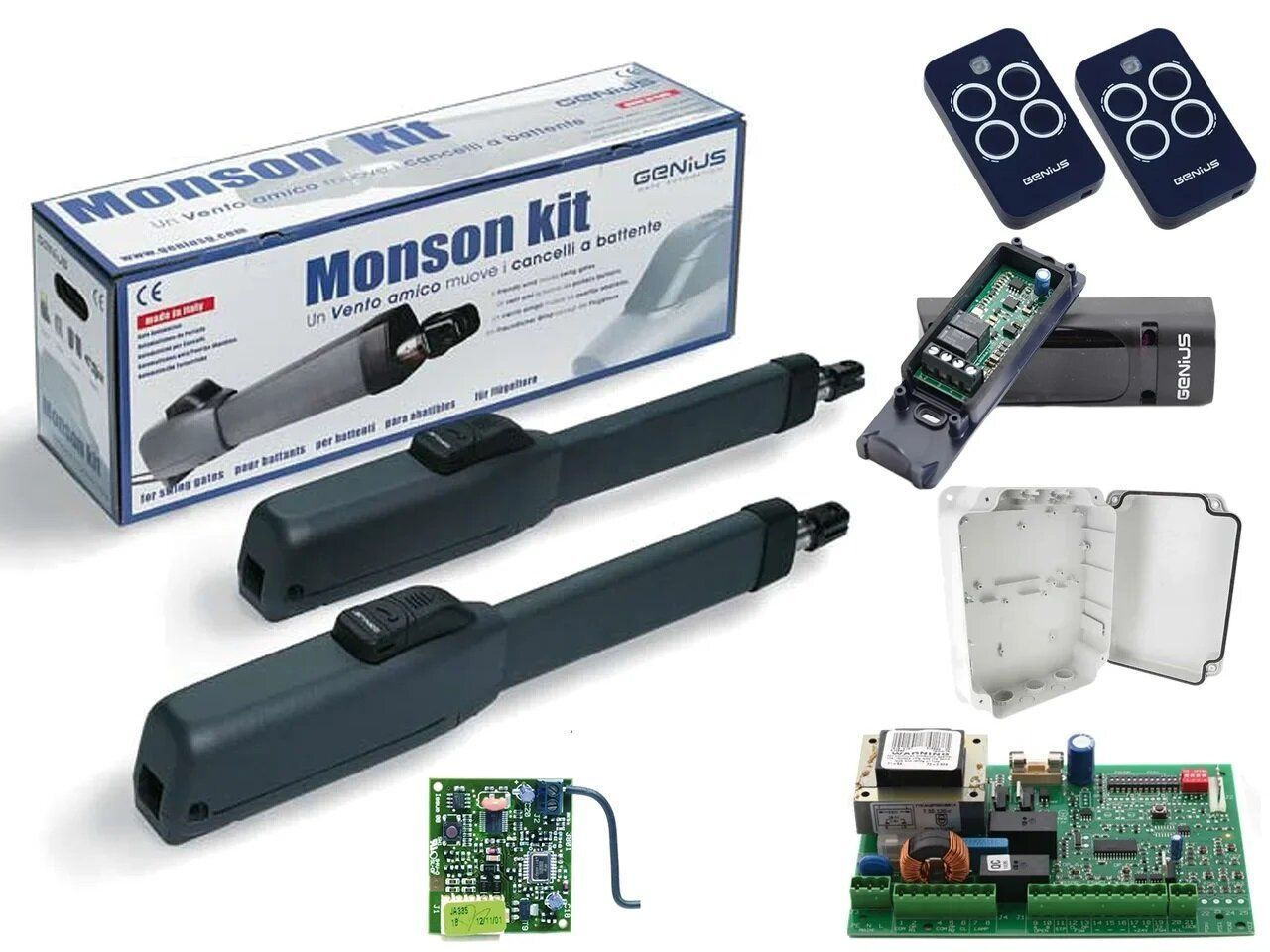 FAAC GENIUS MISTRAL 400 LS Автоматика для розпашних воріт КОМПЛЕКТ