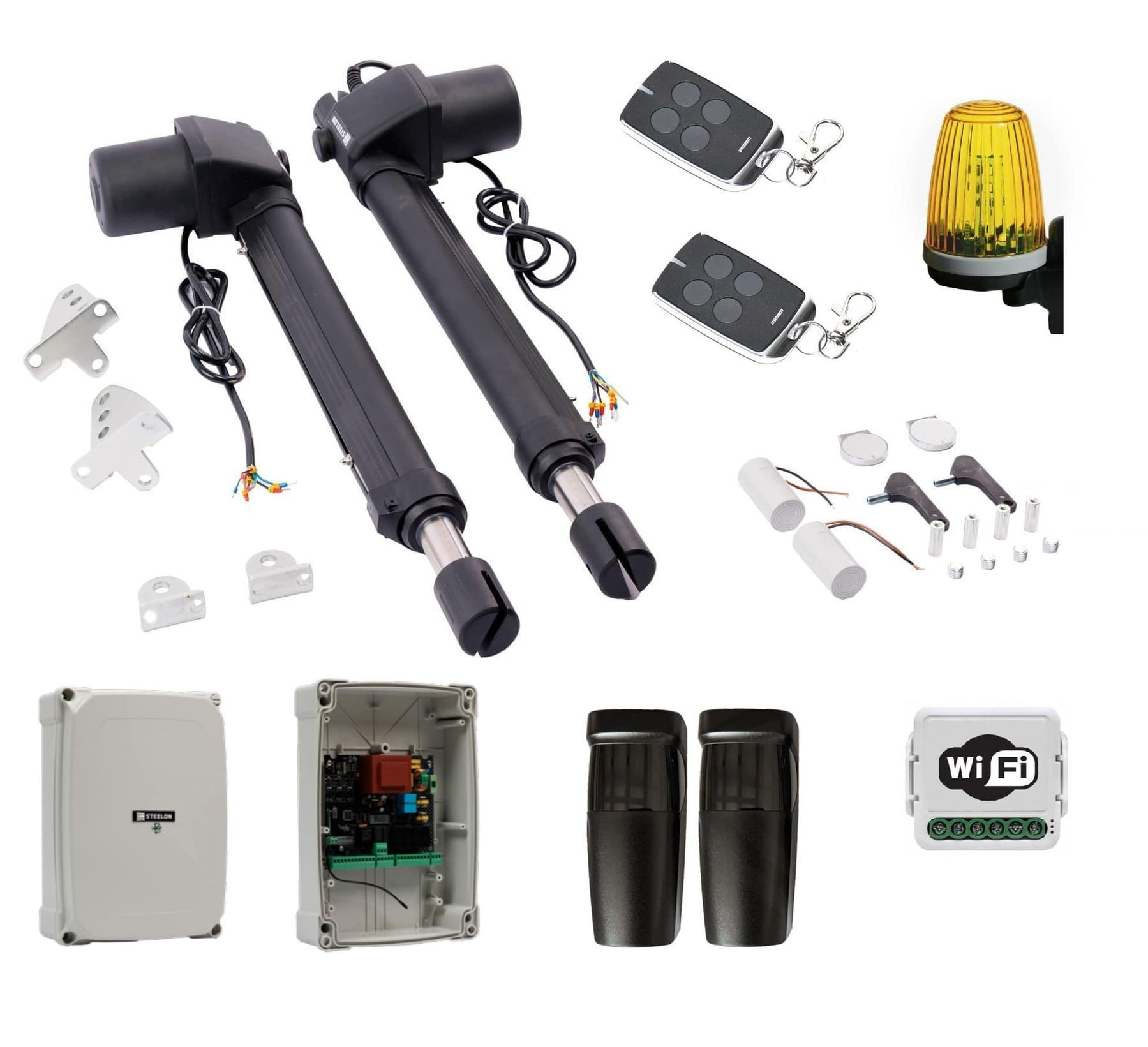 STEELON SW 6000 MAXI Автоматика для розпашних воріт КОМПЛЕКТ