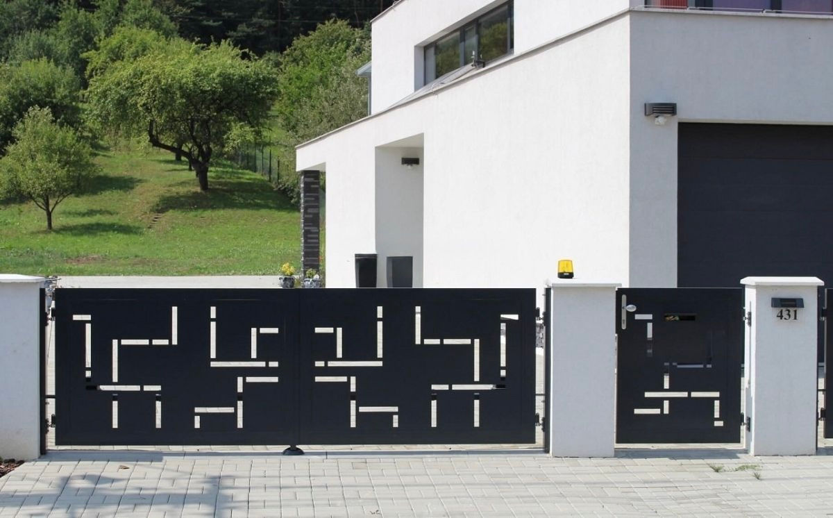 ОГОРОЖІ - ПАРКАНИ - Металеві секції серії CREO