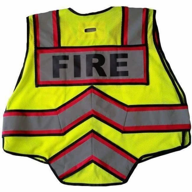 Fire Ninja: Ultrabright Red Fire Vest