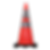 28″ Traffic Cone with HI Collars