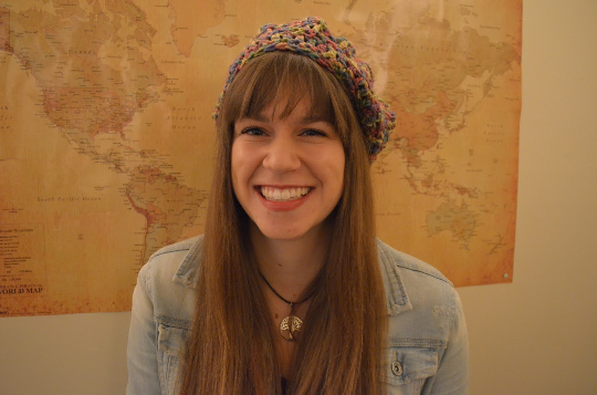 Rainbow Slouch Beanie