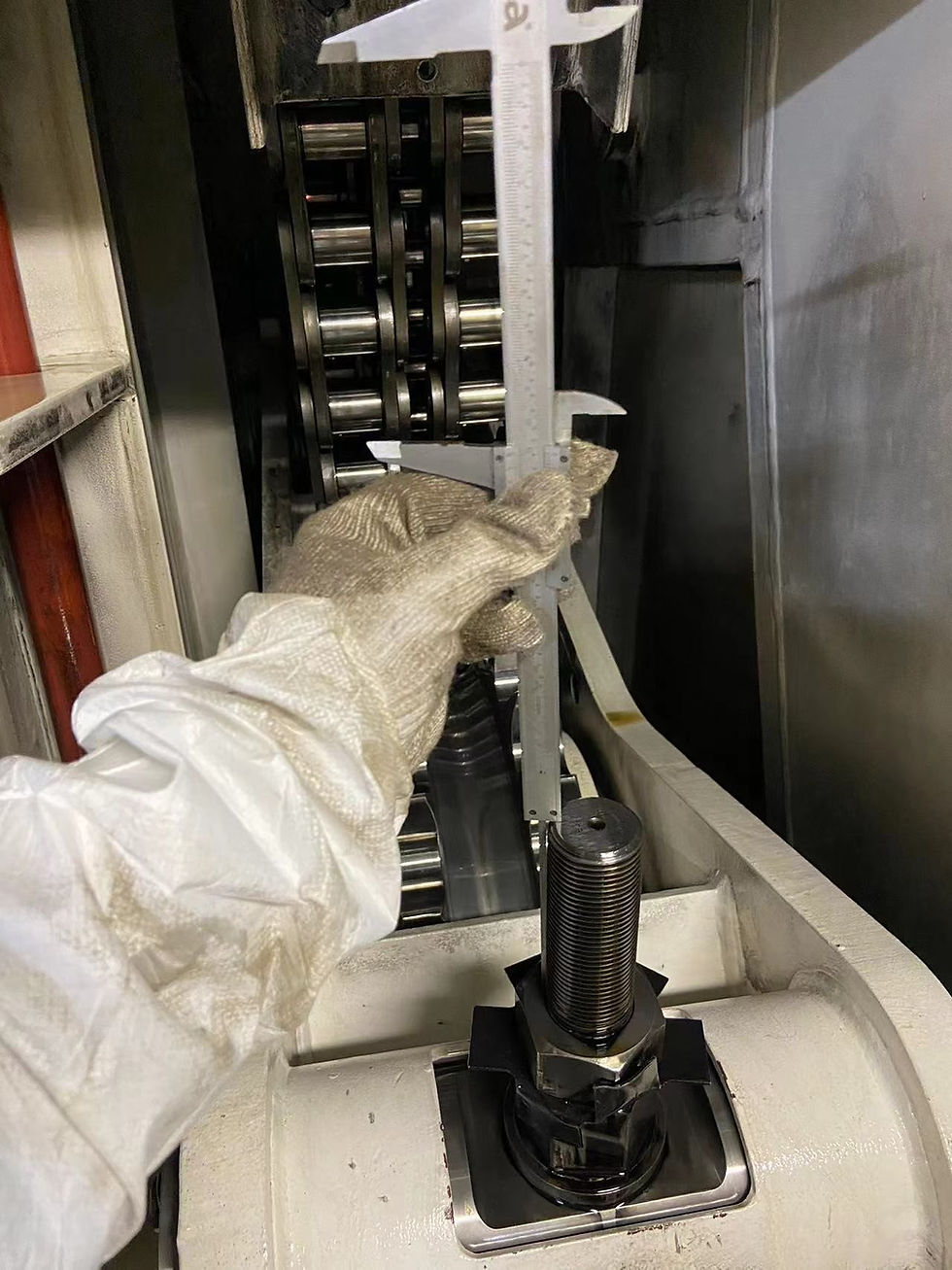 Chain re-tighten & guide bar inspection replacement