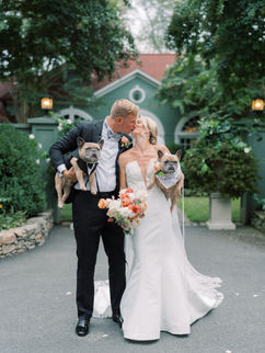 Bride and groom at Goodstone Inn wedding