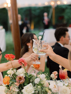 Reception at Goodstone Inn wedding